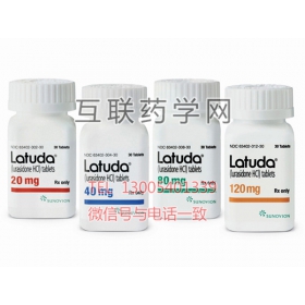 Latuda（lurasidone HCL）