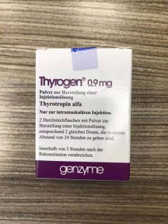 Thyrogen 1.1mg(Thyrotropin alfa，促甲状腺素-α冻干粉注